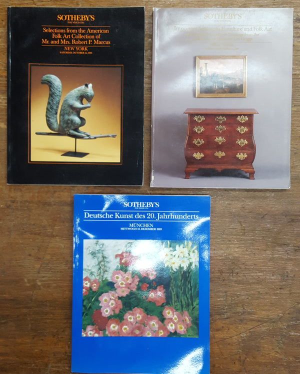 Lot of 48 Sotheby's Auction Catalogs 1987-1994 #sotheby's