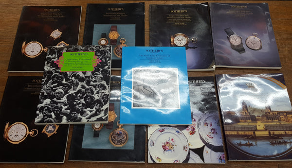 Lot of 48 Sotheby's Auction Catalogs 1987-1994 #sotheby's