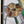 Load image into Gallery viewer, Arch Top Stained Glass Window with Multi Colored Floral Design in Red Oak Frame #GA2265