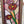Load image into Gallery viewer, Arch Top Stained Glass Window with Multi Colored Floral Design in Red Oak Frame #GA2265
