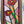 Load image into Gallery viewer, Arch Top Stained Glass Window with Multi Colored Floral Design in Red Oak Frame #GA2265