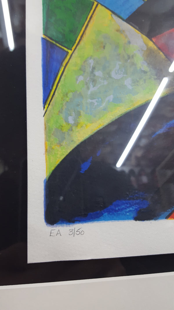 1997 Linda Le Kinff Framed Serigraph Artist's Proof 3/50 "Good Night" #kinff
