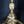 Load image into Gallery viewer, Antique Art Nouveau 2 Light Brass Wall Sconce with Beading & Pineapple Finial #GA2287