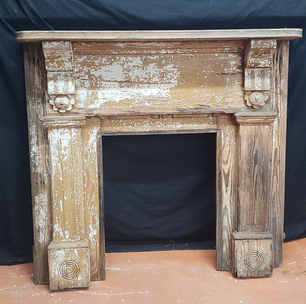 Victorian Eastlake Design Fireplace Mantel #GA9014