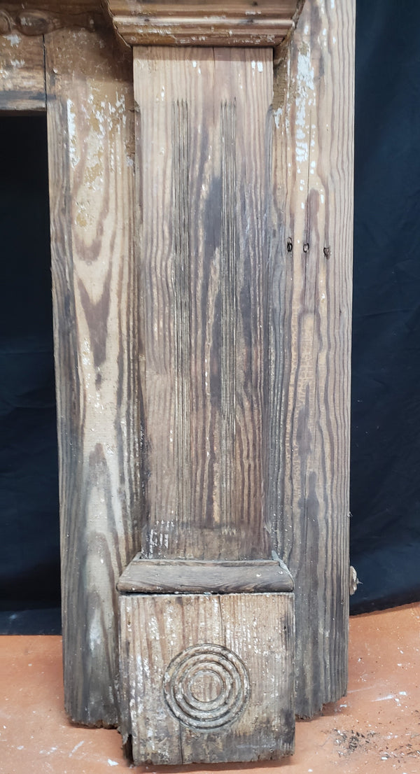 Victorian Eastlake Design Fireplace Mantel #GA9014