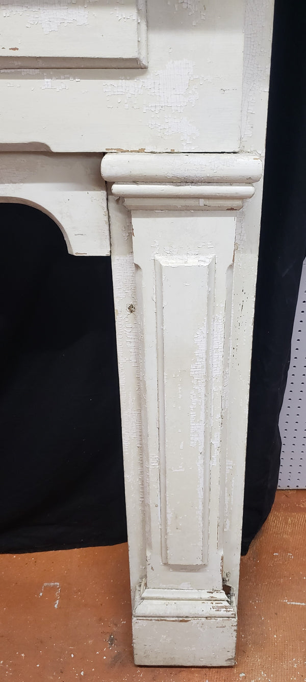 Mid 1800's Heart Pine Fireplace Mantel #GA9022