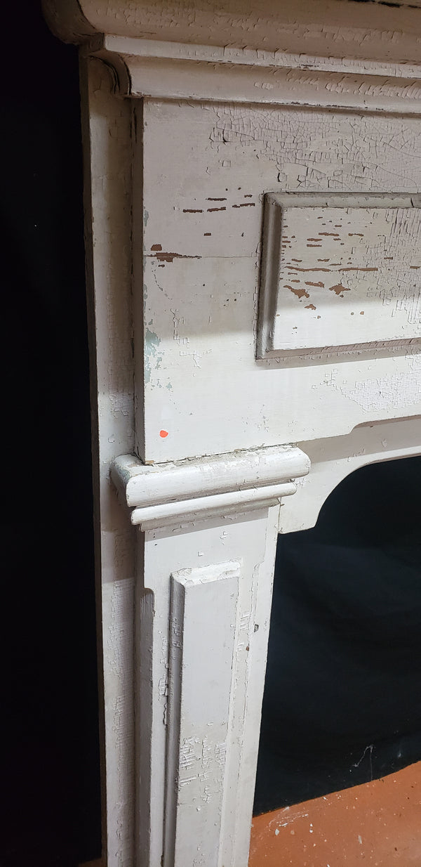 Mid 1800's Heart Pine Fireplace Mantel #GA9022