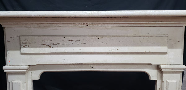 Mid 1800's Heart Pine Fireplace Mantel #GA9022