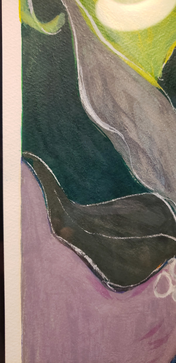 Itzchak Tarkay 1998 "Winnie"  Limited Edition Color Serigraph 30" x 31.5" Signed #Tarkay