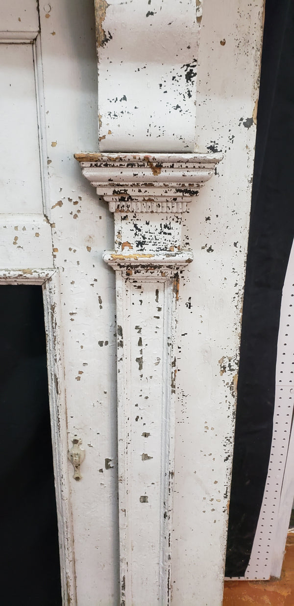 Antique Heart Pine Fireplace Mantel #GA9029
