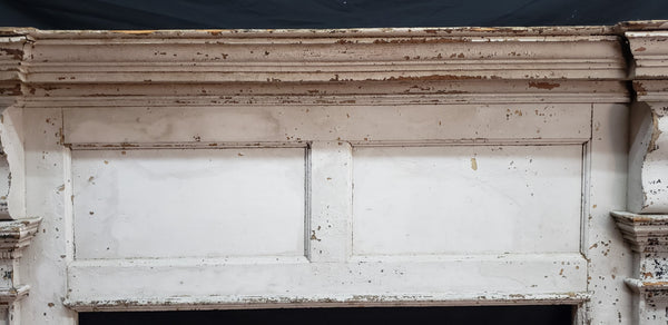Antique Heart Pine Fireplace Mantel #GA9029