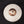 Load image into Gallery viewer, Art Deco Opaque White Glass Bullseye & Brass Flush Mount Ceiling Light #GA9077