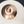 Load image into Gallery viewer, Art Deco Opaque White Glass Bullseye & Brass Flush Mount Ceiling Light #GA9077