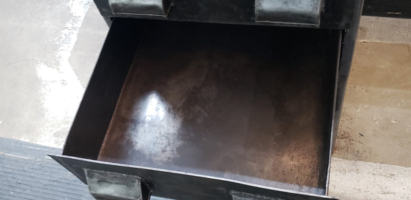 Steel Shop Made 3 Drawer Tool Cabinet #GA9201