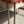 Load image into Gallery viewer, Mid Century Modern White & Red Porcelain Top Draw Table #GA9116