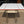 Load image into Gallery viewer, Mid Century Modern White & Red Porcelain Top Draw Table #GA9116