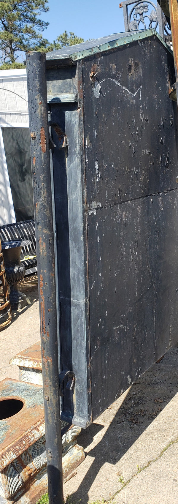 Copper & Glass Advertising Marquee from St. Luke's Union Church in Virginia #GA9117