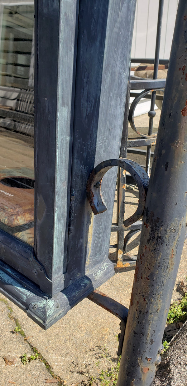 Copper & Glass Advertising Marquee from St. Luke's Union Church in Virginia #GA9117