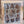 Load image into Gallery viewer, Leaded Glass Window with Center Heraldic Crest Design in Stained Wood Frame #GA9124