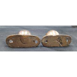 Pair of Bronze Towel Bar Brackets #GA4088
