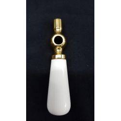 Sign of The Crab Brand Porcelain & Brass Shower Handle Knob #GA 185