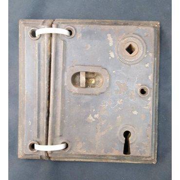 Rim Lock with Keeper and Front Slide Lock #GA4175