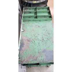 Large Vintage 3 Level Industrial Compartment Bin Cart #Greencart