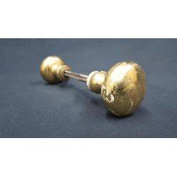 Brass Door Knob Set With Spindle #GA142