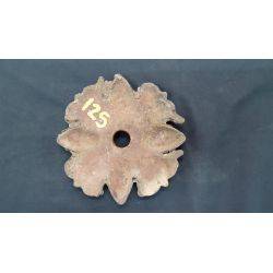 Cast Iron Flower Design Building Rosette #GA4065