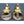 Load image into Gallery viewer, Pair of Solid Brass Ornate Towel Bar Bracket Holder Mounts #GA8
