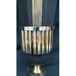 Antique Restored 3 Level Art Deco Theater Light Sconces #GA255