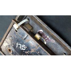 Rim Lock with Keeper and Front Slide Lock #GA4175