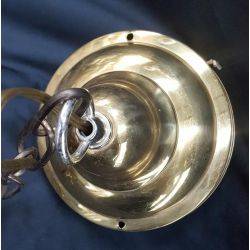 Long Amber Glass Bullet Shaped Pendant Light #GA4253