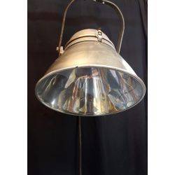 Huge 20" Cast Aluminum Industrial Commercial Spotlight From Constitution Hall #GA602