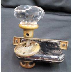Mortise Lock with Crystal Door Knob & Thumb Turn #GA1439