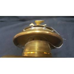 Pair of Brass Carriage Lantern Style Wall Sconces #GA1011