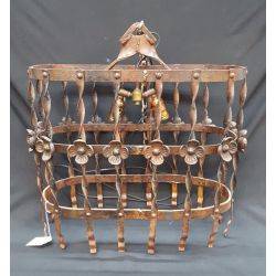 Governor's Original Large Wrought Iron 2 Light Chandelier #GA4125