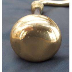 Solid Brass Door Knob with Reverse Handle #GA4219