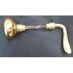 Solid Brass Door Knob with Reverse Handle #GA4219