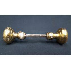 Brass Door Knob Set With Spindle #GA142