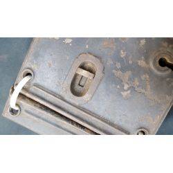 Rim Lock with Keeper and Front Slide Lock #GA4175