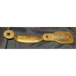 Large Solid Brass C.V. Hill & Co Door Pull #GA268