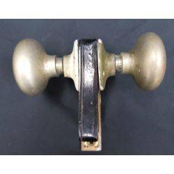 Jack & Jill Mortise Door Lock With Door Knobs & Brass Rosettes #GA134