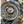 Load image into Gallery viewer, Converted Brass Two Light Sconce With Frosted Etched Ruffled Shades #G2LS
