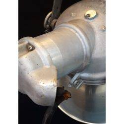 Huge 20" Cast Aluminum Industrial Commercial Spotlight From Constitution Hall #GA602