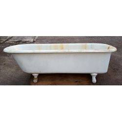 6' Cast Iron Clawfoot Bath Tub #GA212