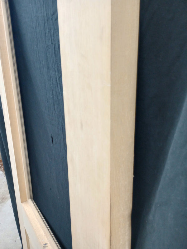 Arched Top 3/4 View Raised Panel Exterior Door Frame 36" by 78" #GA-S03