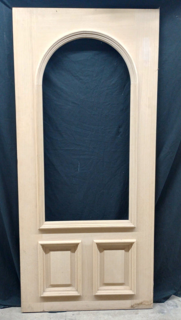 Arched Top 3/4 View Raised Panel Exterior Door Frame 36" by 78" #GA-S03