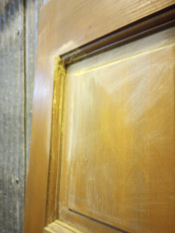 Pair of Narrow Wood Interior Doors with Raised Panels" 12" x 79 1/2" #GA-S021