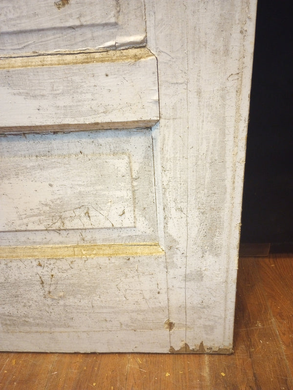 Half Vertical Glass & Raised Panel Interior Door 33 3/4" x 80 1/2" #GA-S048